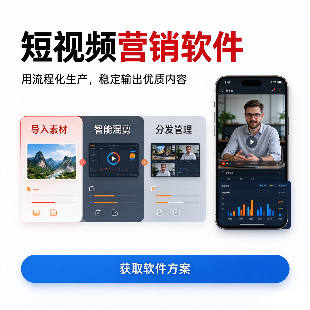 牛剪营销 界面预览